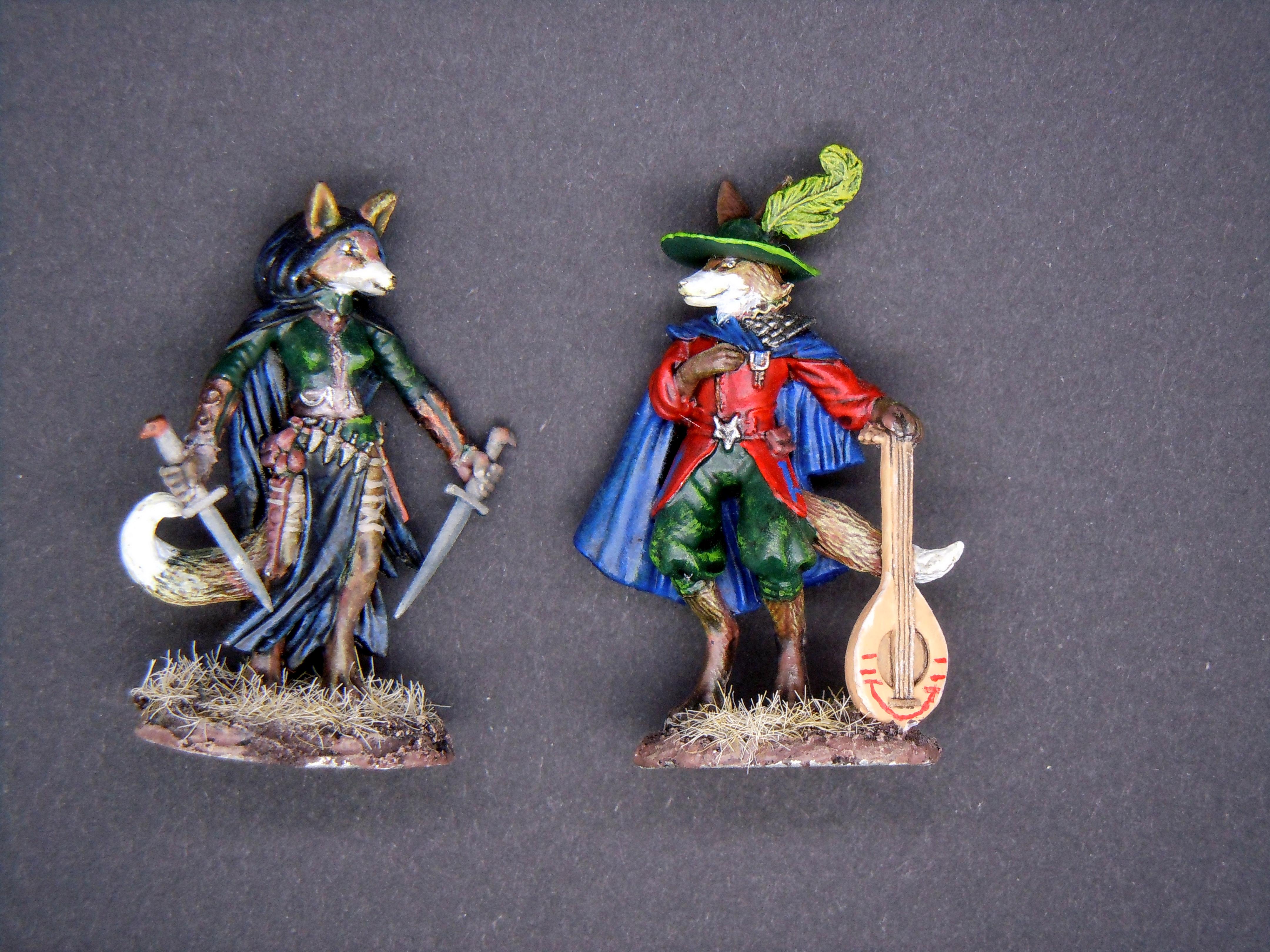 Bard, Kitsune, Rogue Kitsune Scoundrels Gallery DakkaDakka